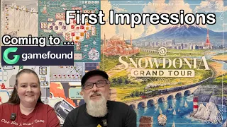 Snowdonia Grand Tour Board Game | First Impressions | 4 Map Boards inc. Isle of Wight & Tokyo Metro