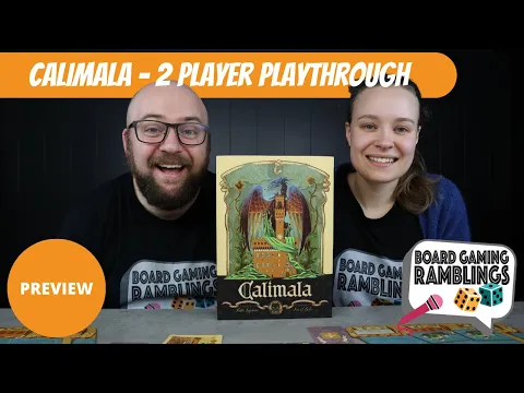 Calimala - 2 player playthrough with Intrigue Expansion