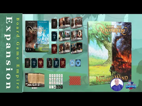 Call to Adventure The Name of the Wind Unboxing - Brotherwise Games