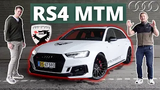 Køreturen: Kører VILD Audi RS4 tuned af MTM...!