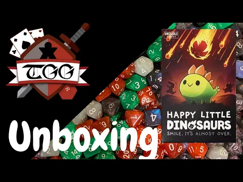 Happy Little Dinosaurs Board Game Unboxing