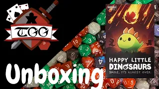 Happy Little Dinosaurs Board Game Unboxing