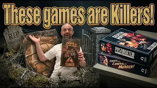 Feel like a detective in Postmortem Deluxe Mystery Game |Board Game Review|