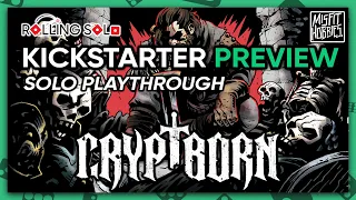 Cryptborn | Kickstarter Preview | A Solo Souls-Like Roll And Write