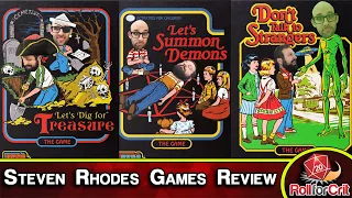 Dig Graves, Summon Demons, and Avoid Aliens in 3 Steven Rhodes Games
