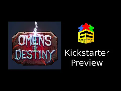 Kickstarter Preview!!! Omens Of Destiny by Noble Games