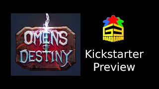 Kickstarter Preview!!! Omens Of Destiny by Noble Games