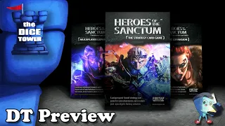 Heroes of the Sanctum: The Strategy Card Game - DT Preview with Mark Streed