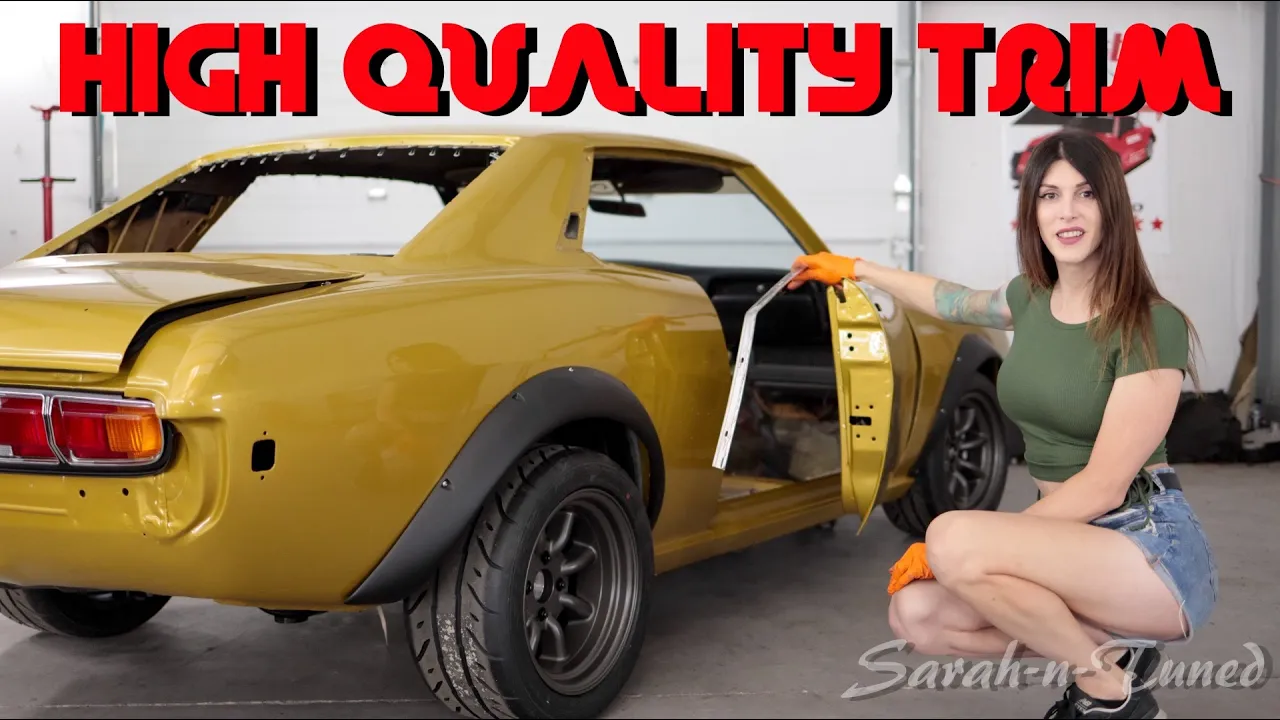 Restoring Unobtainable Stainless Trim // V8 1974 Celica