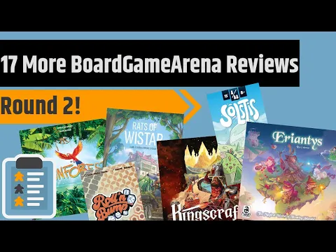 Reviewing 17 BoardGameArena Games Round 2 - Kokeshi, Pioneer Days, Burgle Bros & More!!!