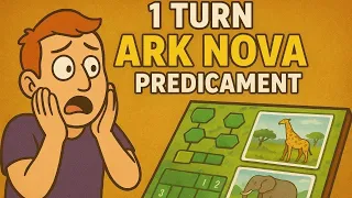 Ark Nova 1 Turn Predicament