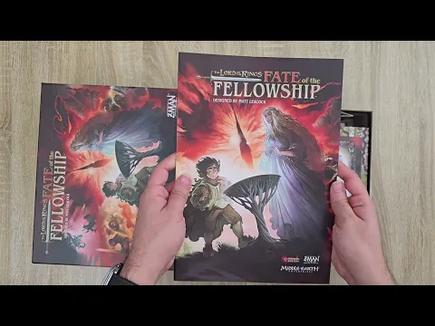 The Lord of the Rings: Fate of the Fellowship (2025) Unboxing #boardgameunboxing #lordoftherings