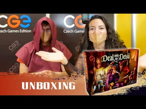 Unboxing Deal With the Devil with the Designer!