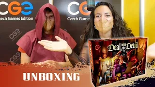 Unboxing Deal With the Devil with the Designer!