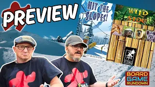 Hit The Slopes & Wild Side Preview | Small games but big fun!