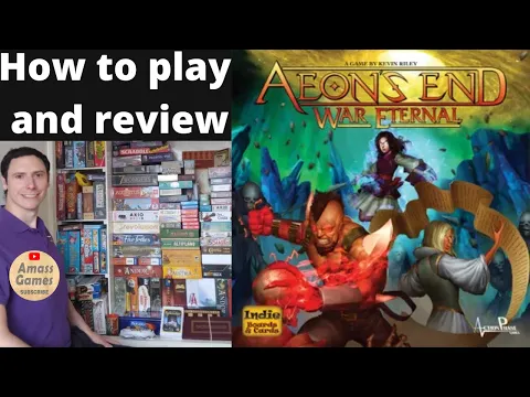 Aeon's End: War Eternal #coop #deck #building #boardgame #4k AmassGames #playmat #games #tabletop