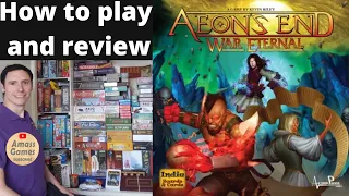 Aeon's End: War Eternal #coop #deck #building  #boardgame #4k AmassGames #playmat #games #tabletop