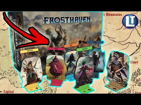 FROSTHAVEN Board Game NEW Character Previews