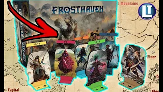 FROSTHAVEN Board Game NEW Character Previews