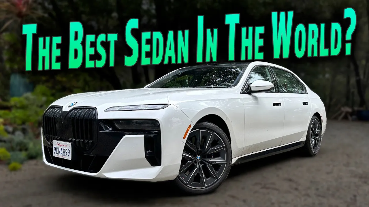 This Panda-Colored Sedan Is Fantastic | 2023 BMW 7-Series Review
