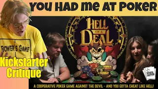 Hell of a Deal - Co-op Poker?! (B+) Kickstarter Critique Review