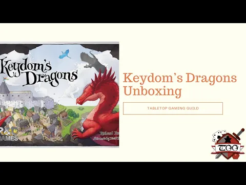 Keydom's Dragons board Game Unboxing