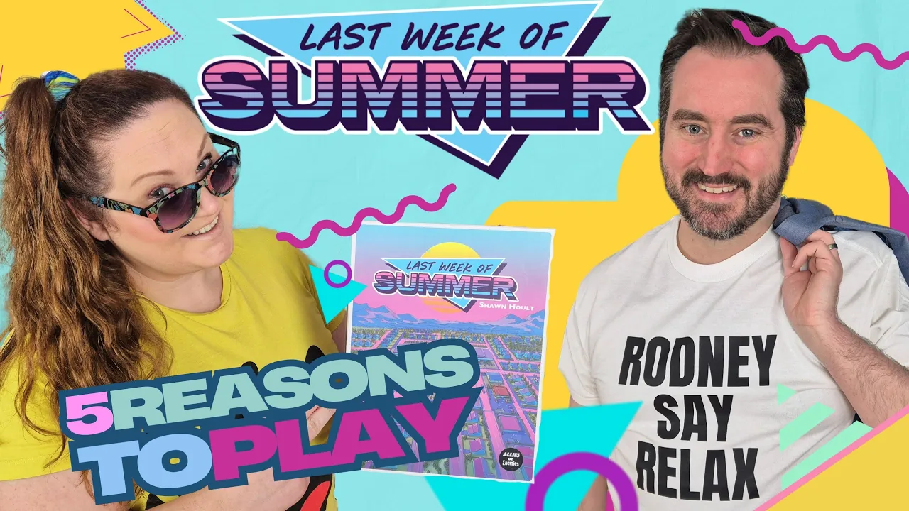 Last Week of Summer - 5 Reasons this Kickstarter game is Rad!
