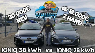 Gebraucht besser als Neu? e Autos Hyundai Ioniq 28 vs Ioniq 38  Ladetest.
