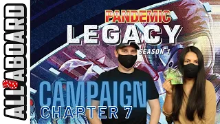 PANDEMIC LEGACY SEASON 1 | Board Game Playthrough | Chapter 7: Containing the Faded *SPOILERS*