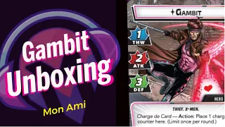 Marvel Champions | Mutant Genesis | Unboxing | Gambit | Justice | X-Men Impressions | Solo