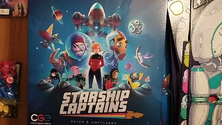 Starship Captains Star Trek board game - teaser trailer preview unboxing * AmassGames * CGE Spiel'22