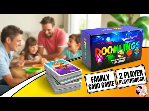 Doomlings Playthrough I Card Game I Gaming With The Powers