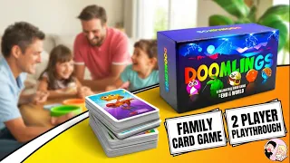 Doomlings Playthrough I Card Game I Gaming With The Powers