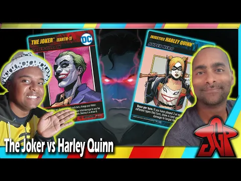 Joker vs Harley Quinn - DC Deck-Building Game: Injustice playthrough