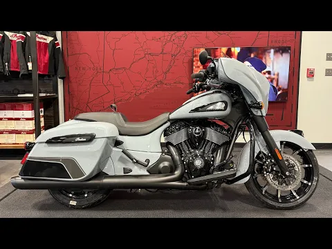2025 Indian Motorcycle Chieftain Dark Horse, Storm Gray, 50s Dark Horse® Thumbnail alt