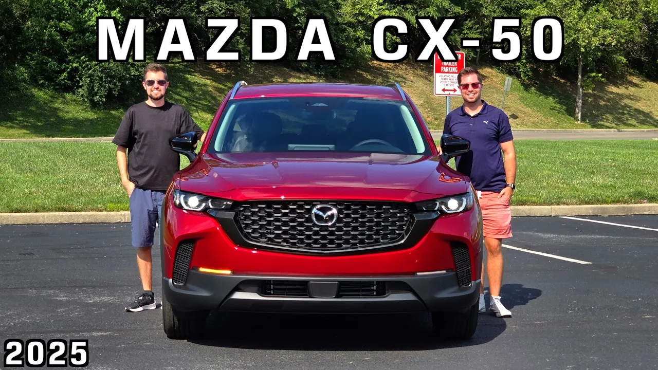 2025 Mazda CX-50 -- NEW Hybrid & More Standard Features for 2025!