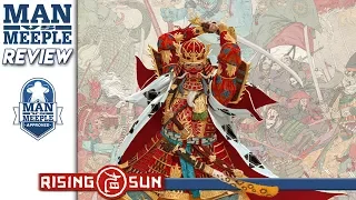 Rising Sun (CMON) Review by Man Vs Meeple