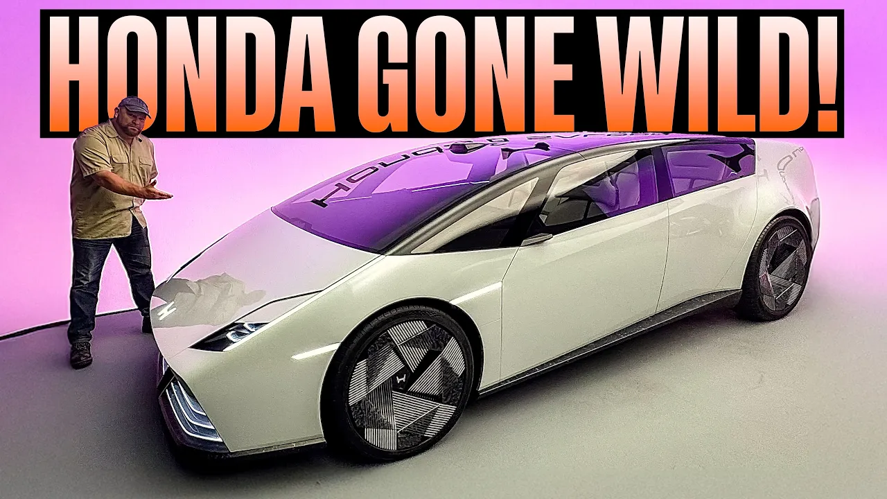 Did Honda Just Build an Electric Lamborghini? Check Out the 0 Series Saloon!