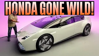 Did Honda Just Build an Electric Lamborghini? Check Out the 0 Series Saloon!