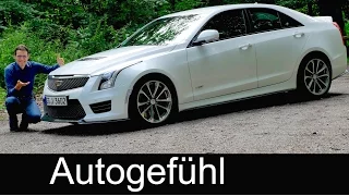 Cadillac ATS-V FULL REVIEW: BMW M3 hunter? test driven 3.6 V6 470 hp sports sedan