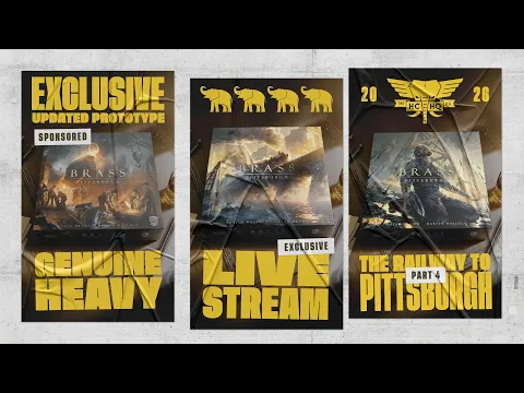 Brass: Pittsburgh -  4p Overview & Play-through by Heavy Cardboard