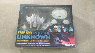 The Discriminating Gamer: Star Trek: Into the Unknown - Federation vs. Dominion unboxing with Ray