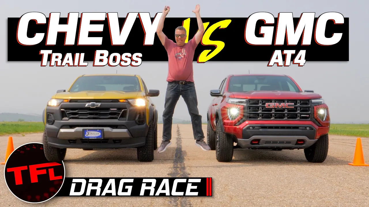 The $8,000 Drag Race! Should You REALLY Spend More for the High Output 2023 Chevy Colorado?