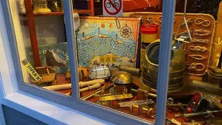 Het Slag in de Rondte spel in de winkel etalage