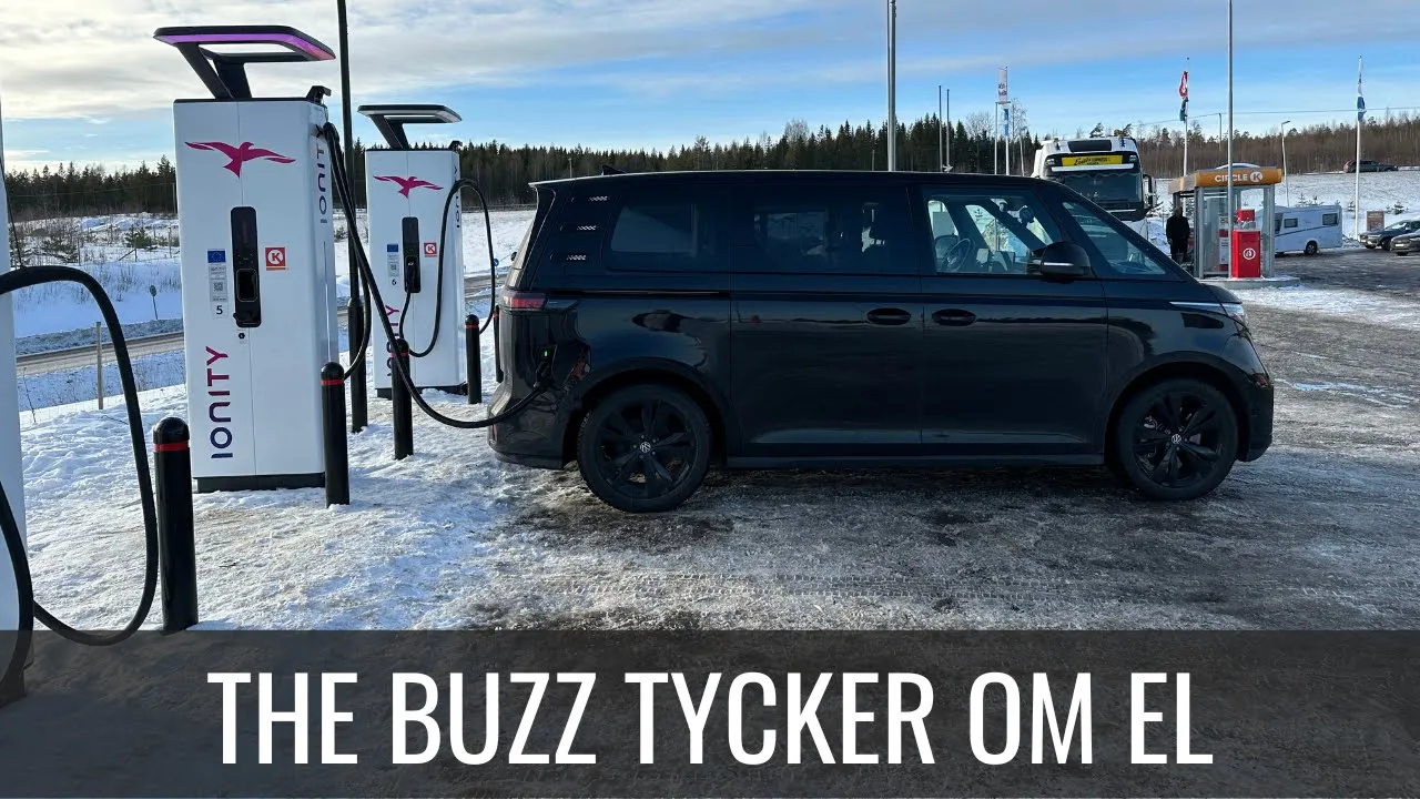 Volkswagen ID.Buzz - Räckviddstest i -3 | Elbilsmagasinet