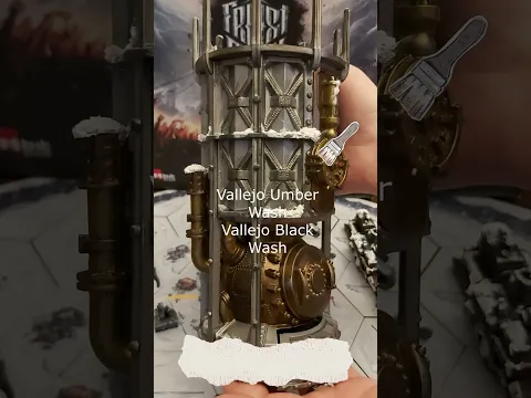 Painting Frostpunk Generator with Lotus & Mildy Cat