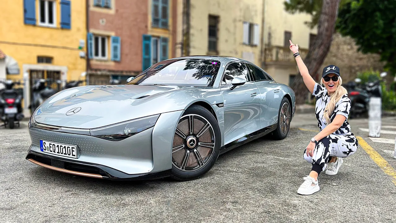 New Mercedes EQXX Made With Mushrooms & Cactus!