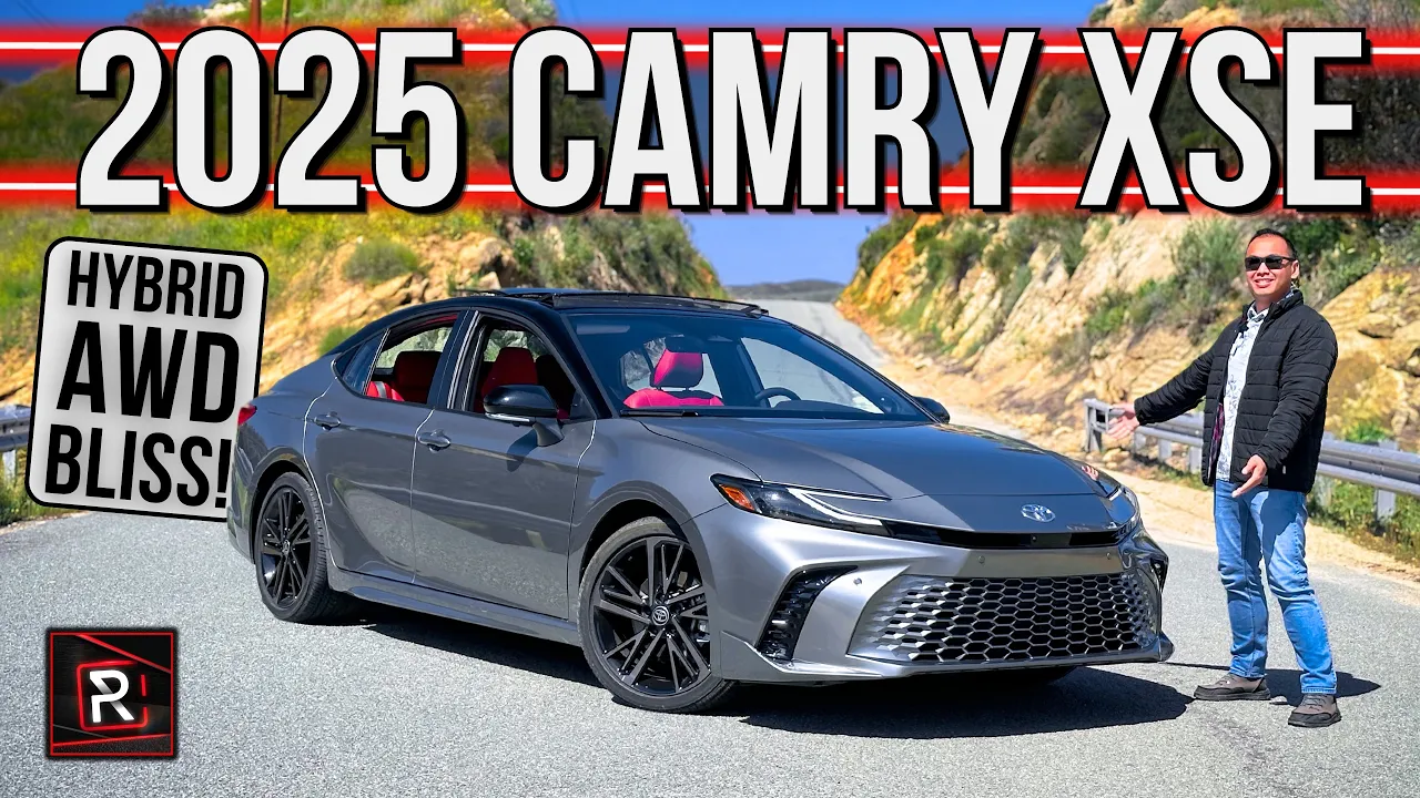 The 2025 Toyota Camry XSE Is A Blissfully Balanced Hybrid Family Sedan