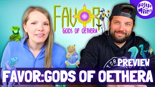 Favor: Gods of Oethera Preview | Pumped Up Kickstarter