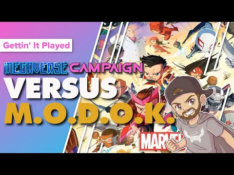 Marvel United Megaverse Campaign vs. M.O.D.O.K. | Game #12 Champions